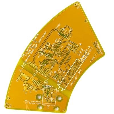 Guter Preis 2 gelbes Soldermask Weiß Schicht-steifes schnelles Drehung PWBs 1.6mm 1oz Online
