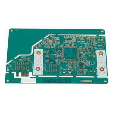 Guter Preis HF fertigte Stromkreis PWB-Brett 1.7oz Rogers Grün ROHS PWBs ENIG besonders an Online