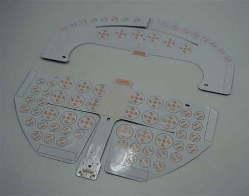 Guter Preis 2L LED-PCB-Board FR4 1,5 mm Weiß-Schwarz-Soldermaske mit OSP für LED-Display-PCB Online