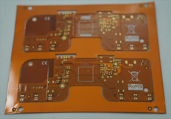 Guter Preis 2 Schicht Flexible PCB Board 1OZ Kupfer 0,2 mm Board Dicke Online