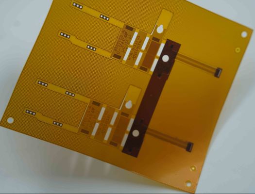Guter Preis 0.1mm - 0.5mm Polymid Flexible PCB Board mit ENIG Finish und optionale Seidenwand und Maskenfarbe Online
