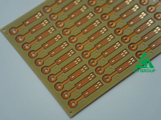 Guter Preis 4 Schicht Flexible PCB Board 0,28 mm Polymid Materail 3/3mil Linie Breite EING Oberflächenveredelung Online