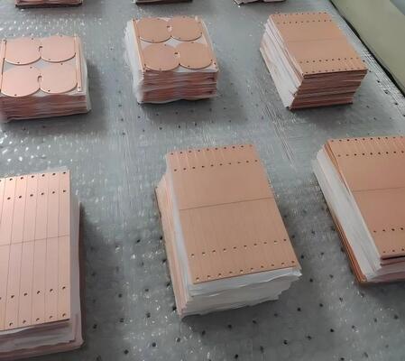 Guter Preis 1 Schicht Kupfer-PCB mit hoher elektrischer und thermischer Leitfähigkeit 1,0 bis 2,0 WmK, geeignet für die Wärmeverteilung Online