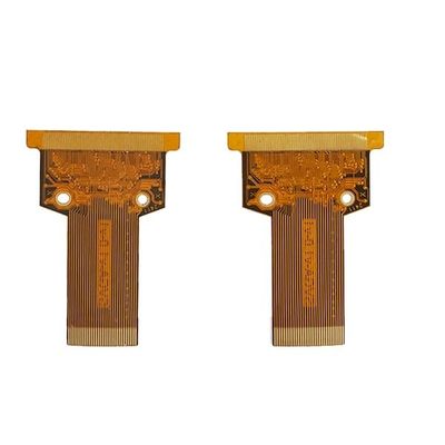 Guter Preis 2 Schicht flexibler gelber Abdeckungs-Film der PWB-Leiterplatte-1oz 0.3mm Online