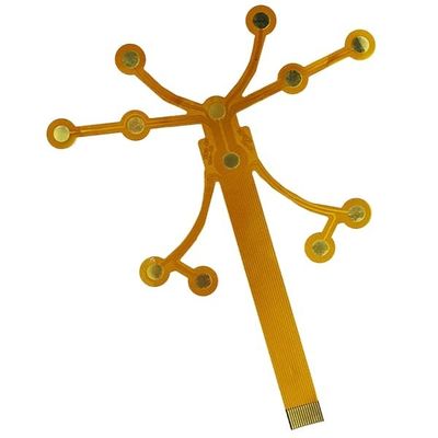 Guter Preis Bendable flexibler gelber Abdeckungs-Film der PWB-Brett-Elektronik-0.2mm Online