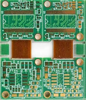 Guter Preis 4 Schichten starre flex-gedruckte Leiterplatte mit FR4+PI EING insdutrial PCB Online
