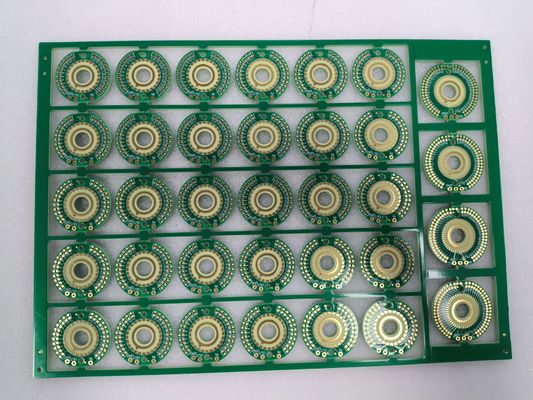 Guter Preis 2-Schicht-FR4-PCB-Schaltplatte mit hohem TG-Wert 2,4 mm mit Hartgold für Drehschalter Online