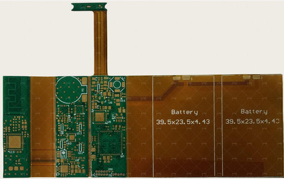 Guter Preis 6L starre Flex-Leiterplatten 1,0 mm FR4 und PI-Materialien mit EING für Batterieanwendungen Online
