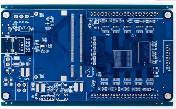 Guter Preis Blue Solder Mask Hochfrequenz-PCB in 1,6 mm Dicke für Hochfrequenzbedarf Online